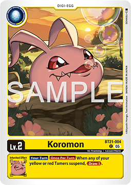 Koromon (BT21-004) - World Convergence (Common) [BT-21-004]