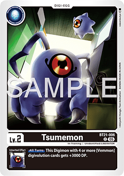 Tsumemon (BT21-006) - World Convergence (Common) [BT-21-006]