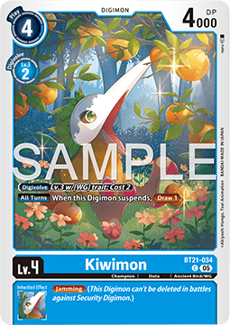 Kiwimon (BT21-034) - World Convergence (Common) [BT-21-034]