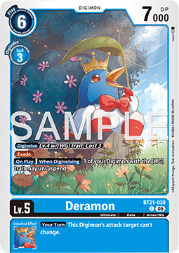 Deramon (BT21-038) - World Convergence (Common) [BT-21-038]