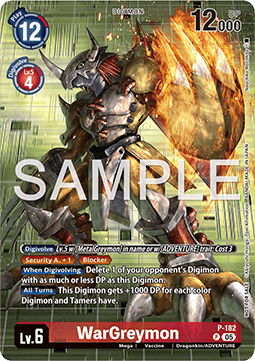 WarGreymon (P-182) - Promos (Promo) [P-182]