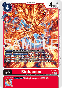Birdramon (ST20-03) - Starter Deck: Protector of Light (Common) [ST-20-03]