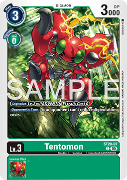 Tentomon (ST20-07) - Starter Deck: Protector of Light (Common) [ST-20-07]