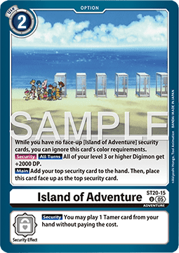 Island of Adventure (ST20-15) - Starter Deck: Protector of Light (Uncommon) [ST-20-15]