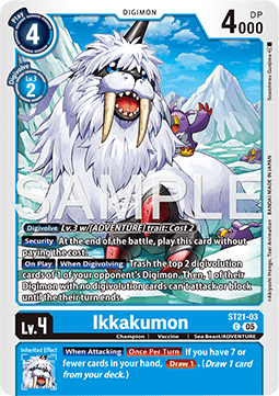 Ikkakumon (ST21-03) - Starter Deck: Hero of Hope (Common) [ST-21-03]