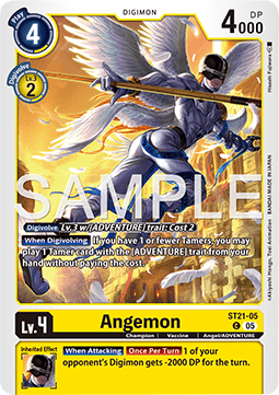 Angemon (ST21-05) - Starter Deck: Hero of Hope (Common) [ST-21-05]