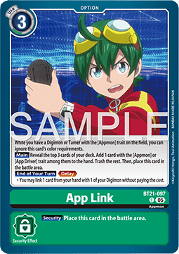 App Link (BT21-097) - World Convergence (Common) [BT-21-097]