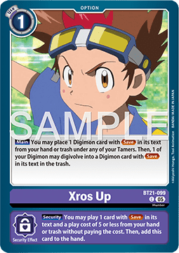 Xros Up (BT21-099) - World Convergence (Common) [BT-21-099]