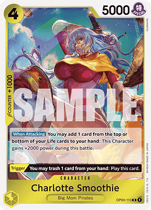 Charlotte Smoothie (OP03-110) (V.1) - The Best (Rare) [PRB01-OP03-110]