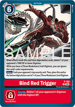 Bind Red Trigger (P-180) - Promos (Promo) [P-180]
