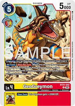 GeoGreymon (BT21-042) - World Convergence (Common) [BT-21-042]