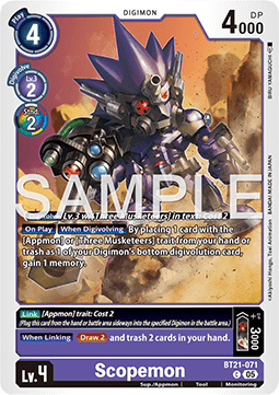 Scopemon (BT21-071) - World Convergence (Common) [BT-21-071]