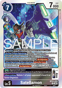 Satellamon (BT21-074) - World Convergence (Rare) [BT-21-074]