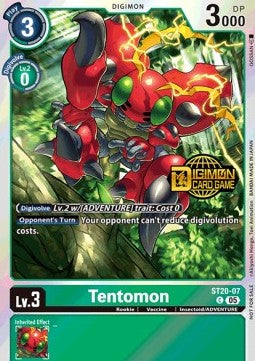 Tentomon (ST20-07) - Promos: Starter Deck (Alternative Art) [SDP-ST20-07]