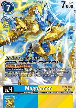 Magnamon (BT21-036) - Promos: World Convergence (Alternative Art) [BT-21P-BT21-036]