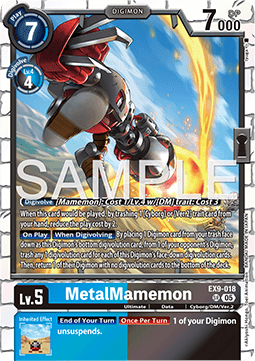 MetalMamemon (EX9-018) (V.1) - Versus Monsters (Super Rare) [EX-09-018]