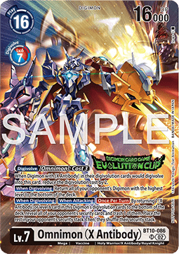 Omnimon (X Antibody) (BT10-086) - Special Tournament Promos (Alternative Art) [STP-BT10-086]
