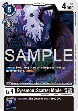 Eyesmon: Scatter Mode (EX9-048) (V.1) - Versus Monsters (Common) [EX-09-048]