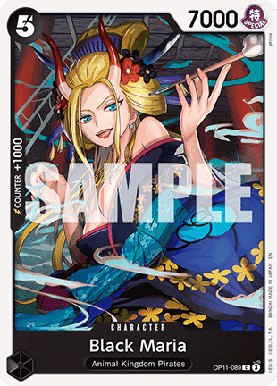 Black Maria (OP11-089) - A Fist of Divine Speed (Common) [OP11-089]