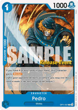Pedro (OP11-057) - Promos: A Fist of Divine Speed (Common) [OP11P-057]