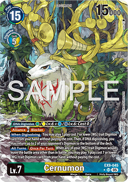 Cernumon (EX9-045) (V.2) - Versus Monsters (Alternative Art) [EX-09-045]
