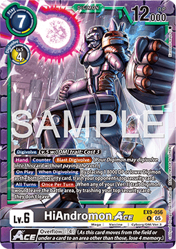 HiAndromon Ace (EX9-056) - Versus Monsters (Rare) [EX-09-056]