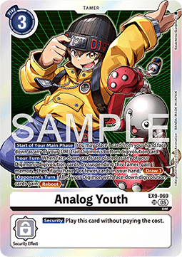 Analog Youth (EX9-069) (V.1) - Versus Monsters (Super Rare) [EX-09-069]