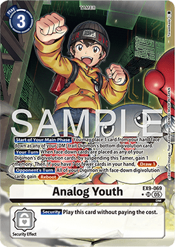 Analog Youth (EX9-069) (V.2) - Versus Monsters (Alternative Art) [EX-09-069]