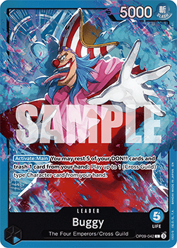 Buggy (OP09-042) - Starter Deck: Blue Buggy (Leader) [ST-25-OP09-042]