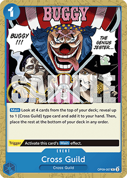 Cross Guild (OP09-057) - Starter Deck: Blue Buggy (Rare) [ST-25-OP09-057]