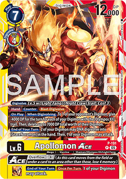Apollomon Ace (P-191) - Promos (Promo) [P-191]