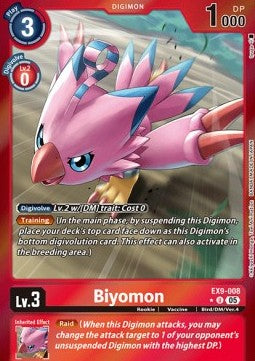 Biyomon (EX9-008) (V.2) - Versus Monsters (Alternative Art) [EX-09-008]