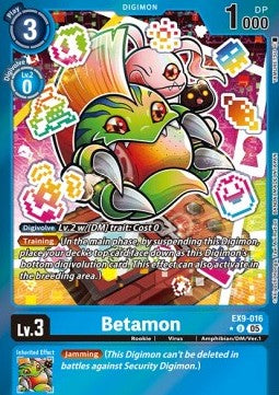 Betamon (EX9-016) (V.2) - Versus Monsters (Alternative Art) [EX-09-016]