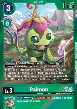 Palmon (EX9-035) (V.2) - Versus Monsters (Alternative Art) [EX-09-035]
