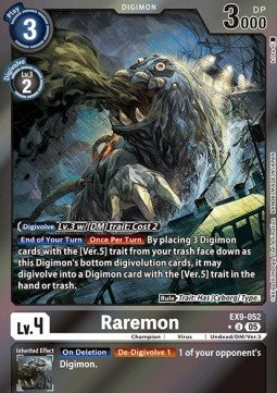 Raremon (EX9-052) (V.2) - Versus Monsters (Alternative Art) [EX-09-052]