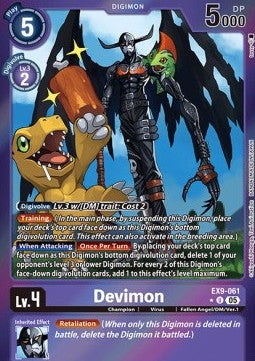 Devimon (EX9-061) (V.2) - Versus Monsters (Alternative Art) [EX-09-061]