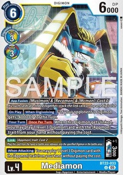 Mediamon (BT22-033) - Cyber Eden (Uncommon) [BT-22-033]