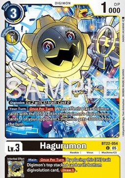 Hagurumon (BT22-054) - Cyber Eden (Uncommon) [BT-22-054]