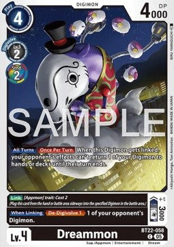 Dreammon (BT22-058) - Cyber Eden (Common) [BT-22-058]