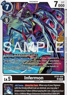 Infermon (BT22-059) - Cyber Eden (Uncommon) [BT-22-059]