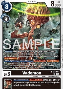 Vademon (BT22-061) - Cyber Eden (Common) [BT-22-061]