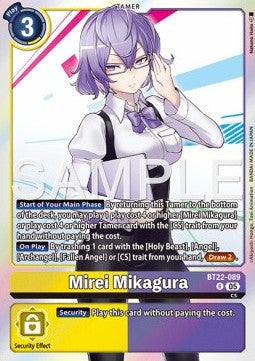 Mirei Mikagura (BT22-089) (V.1) - Cyber Eden (Rare) [BT-22-089]