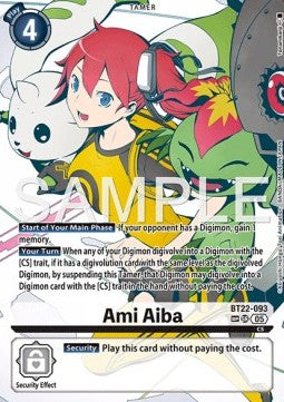 Ami Aiba (BT22-093) (V.3) - Cyber Eden (Special) [BT-22-093]