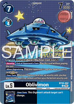 Oblivimon (BT20-052) (V.1) - Championship 2025 Promos (Alternative Art) [CP25-BT20-052]