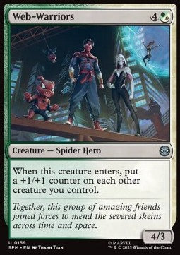 Web-Warriors - Marvel's Spider-Man (Uncommon) [SPM-159]