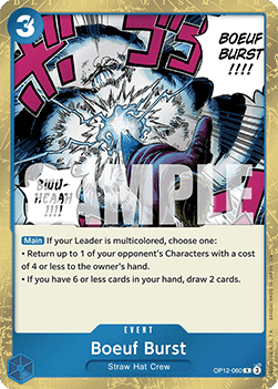 Boeuf Burst (OP12-060) (V.1) - Legacy of the Master (Rare) [OP12-060]