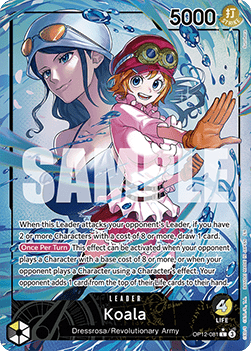 Koala (OP12-081) (V.2) - Legacy of the Master (Alternate Art) [OP12-081]