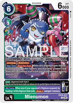 Mienumon (EX10-017) - Sinister Order (Rare) [EX-10-017]