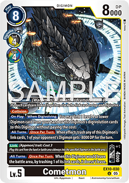 Cometmon (EX10-030) (V.1) - Sinister Order (Uncommon) [EX-10-030]