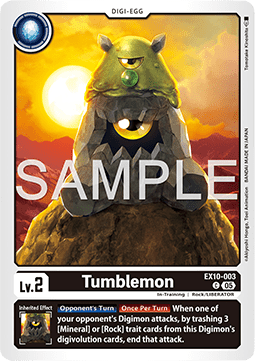 Tumblemon (EX10-003) (V.1) - Sinister Order (Common) [EX-10-003]